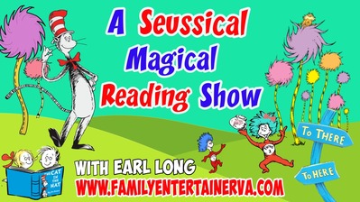 Seussical Magic Reading Show Vertical Kids Entertainment