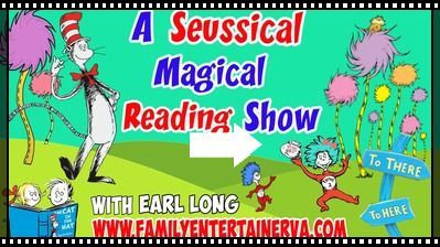 Seussical Magic Reading Show Vertical Kids Entertainment